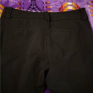 Torrid Black Cropped Pants with Structured Fit